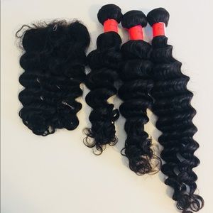 Best human hair quality, Grade 10A. No shading.